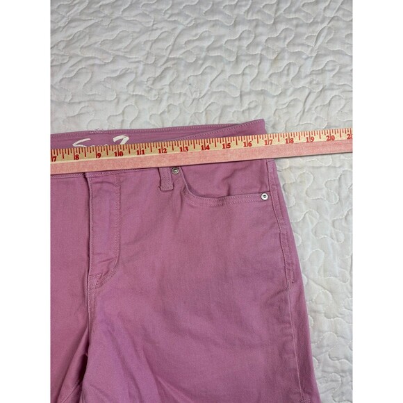 Seven7 Lavender Purple Raw Hem Weekend Shorts size 10  4” inseam - Picture 2 of 5